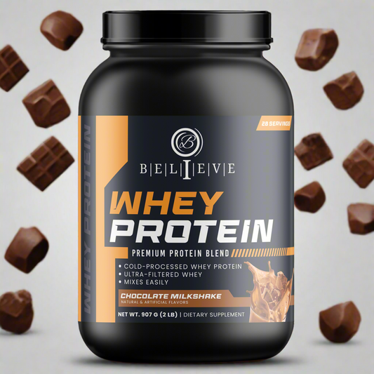 Whey Protein (chocolate milkshake)