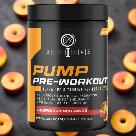 PUMP Pre-Workout (Georgia peach rings)