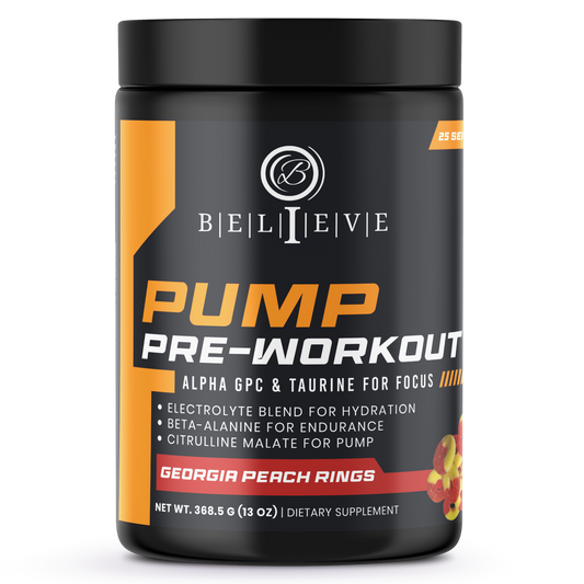 PUMP Pre-Workout (Georgia peach rings)